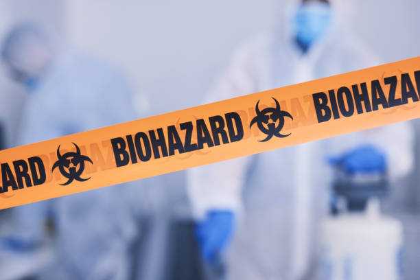 Professional Drug Lab Cleanup technician working in Fort Lee, NJ